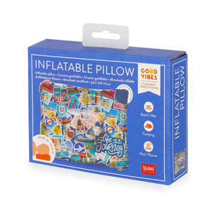 Legami - Travel Stickers Inflatable Pillow