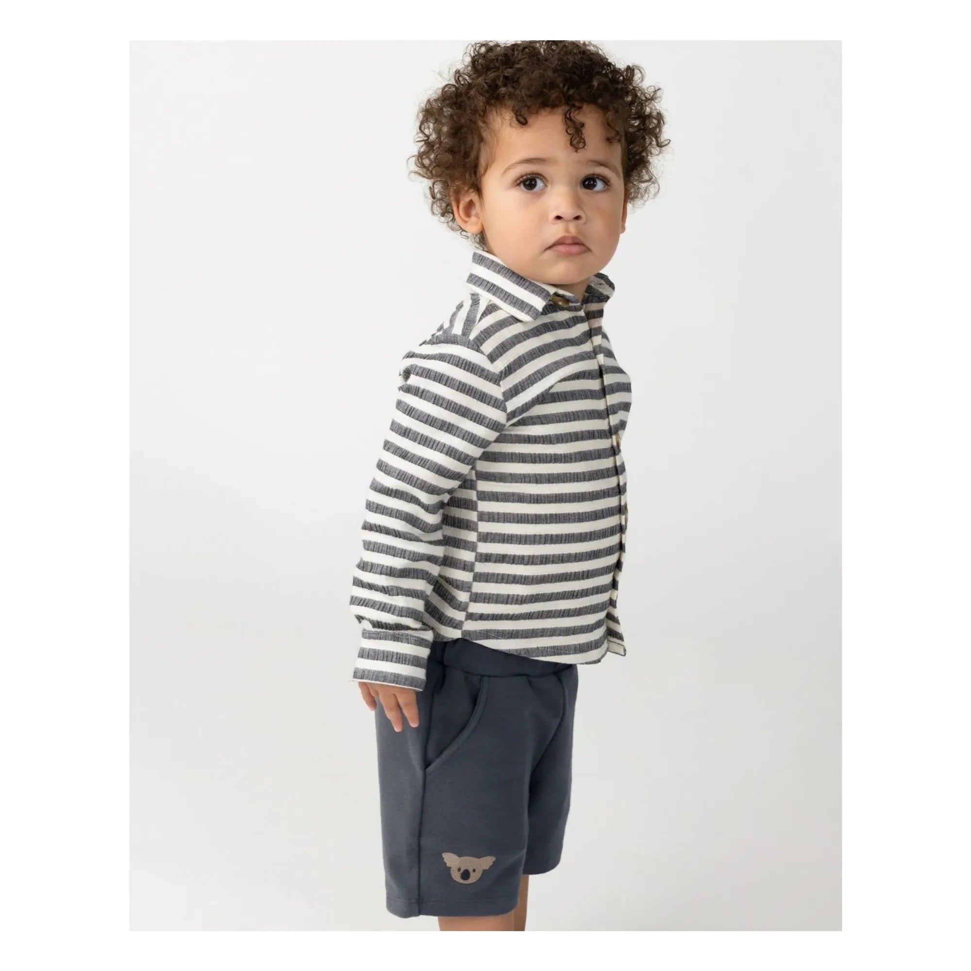 Donsje - Short Sleeve Koala Onesie | Navy Blue