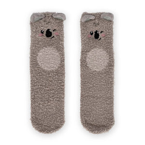 Legami - Non-slip Koala Socks for Adults - A Perfect Fit!
