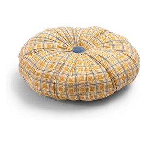 Le Monde Sauvage - Totoro Florence round cushion | Yellow