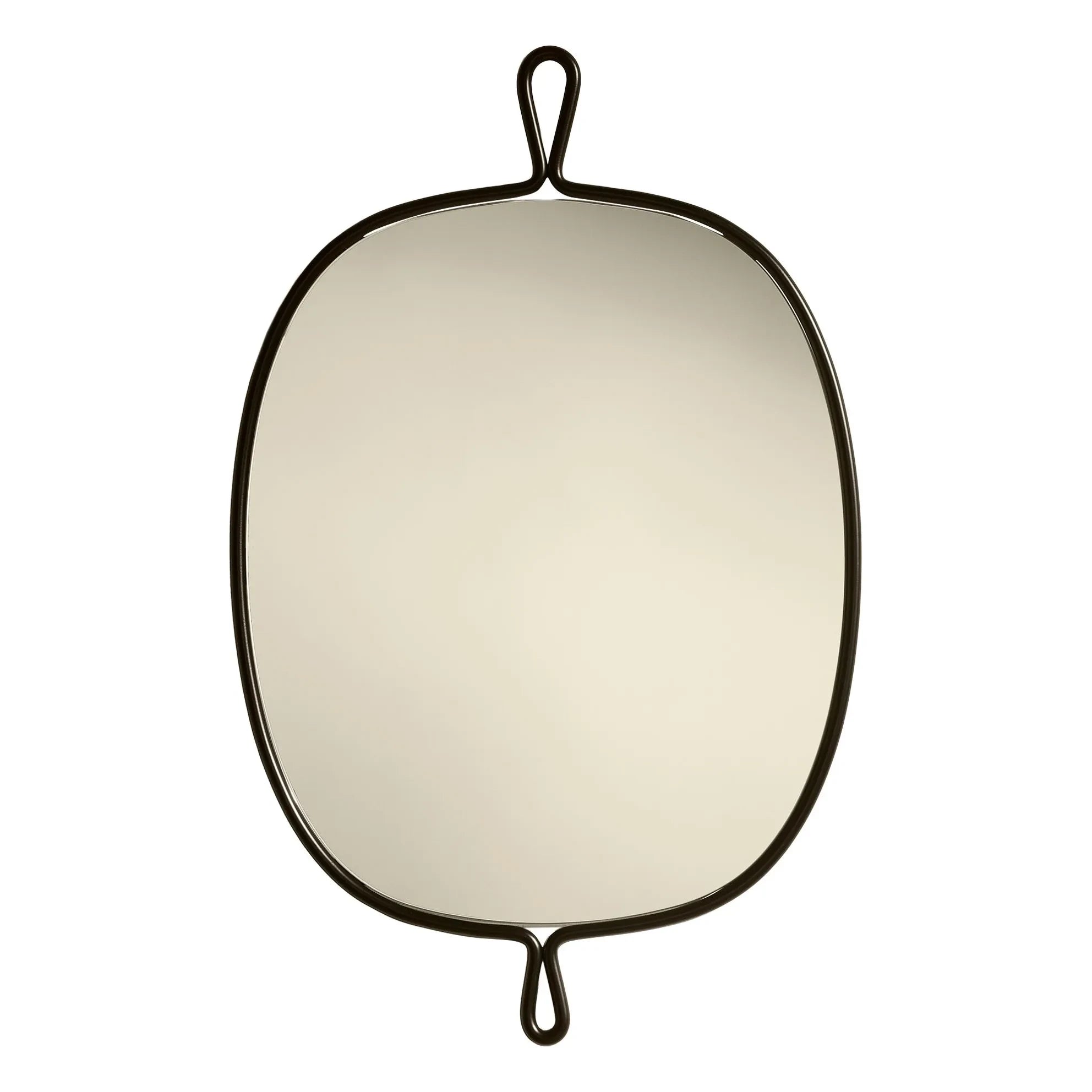 Maison Sarah Lavoine - Arpège Brushed Stainless Steel Mirror | Black