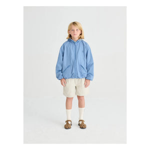 True Artist - N°2 Double-Sided Windbreaker | Gray Blue