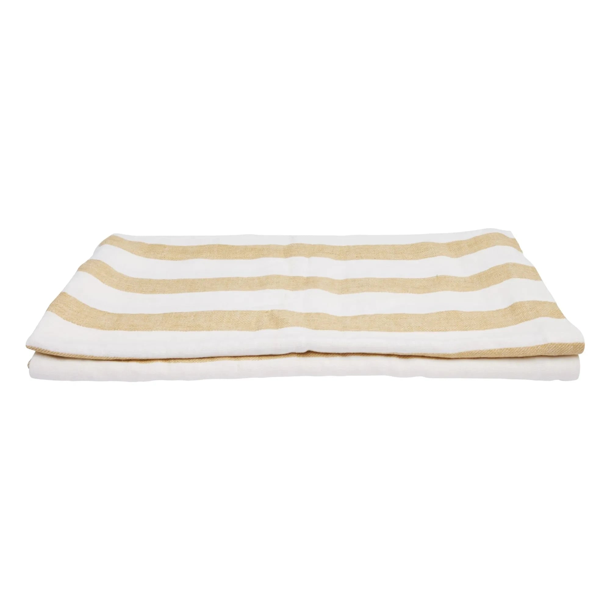 Gabrielle Paris - Bastide Linen Tablecloth | Curry Yellow