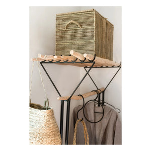 Cosydar - Clothes Rack with Rod Shelves | Black