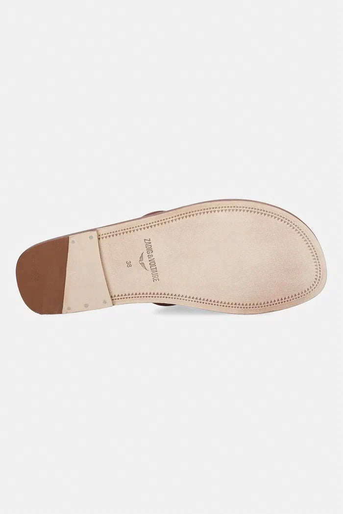 ZADIG&VOLTAIRE Beach Mule Deri Terlik