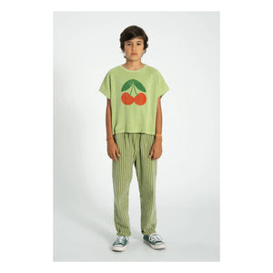 Piupiuchick - Striped Denim | Green