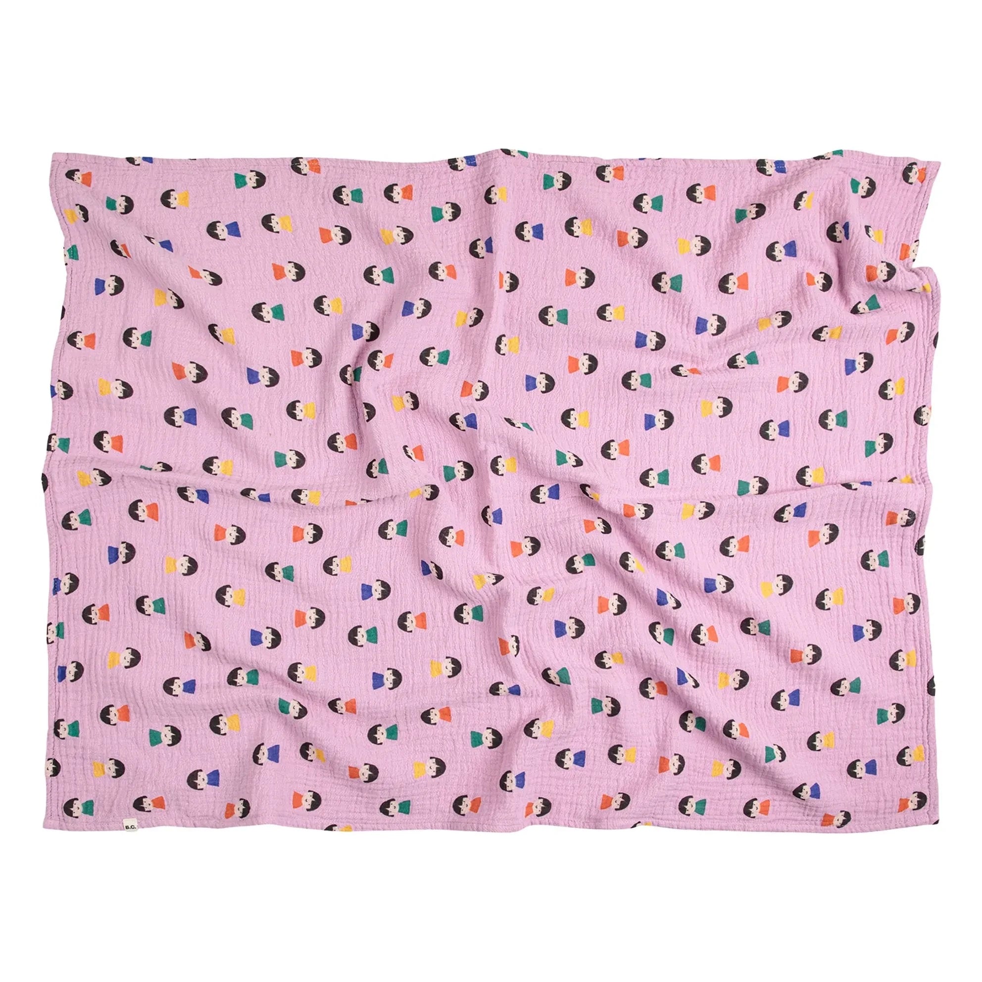 Bobo Choses - Long Pajama and Bib Set | Purple