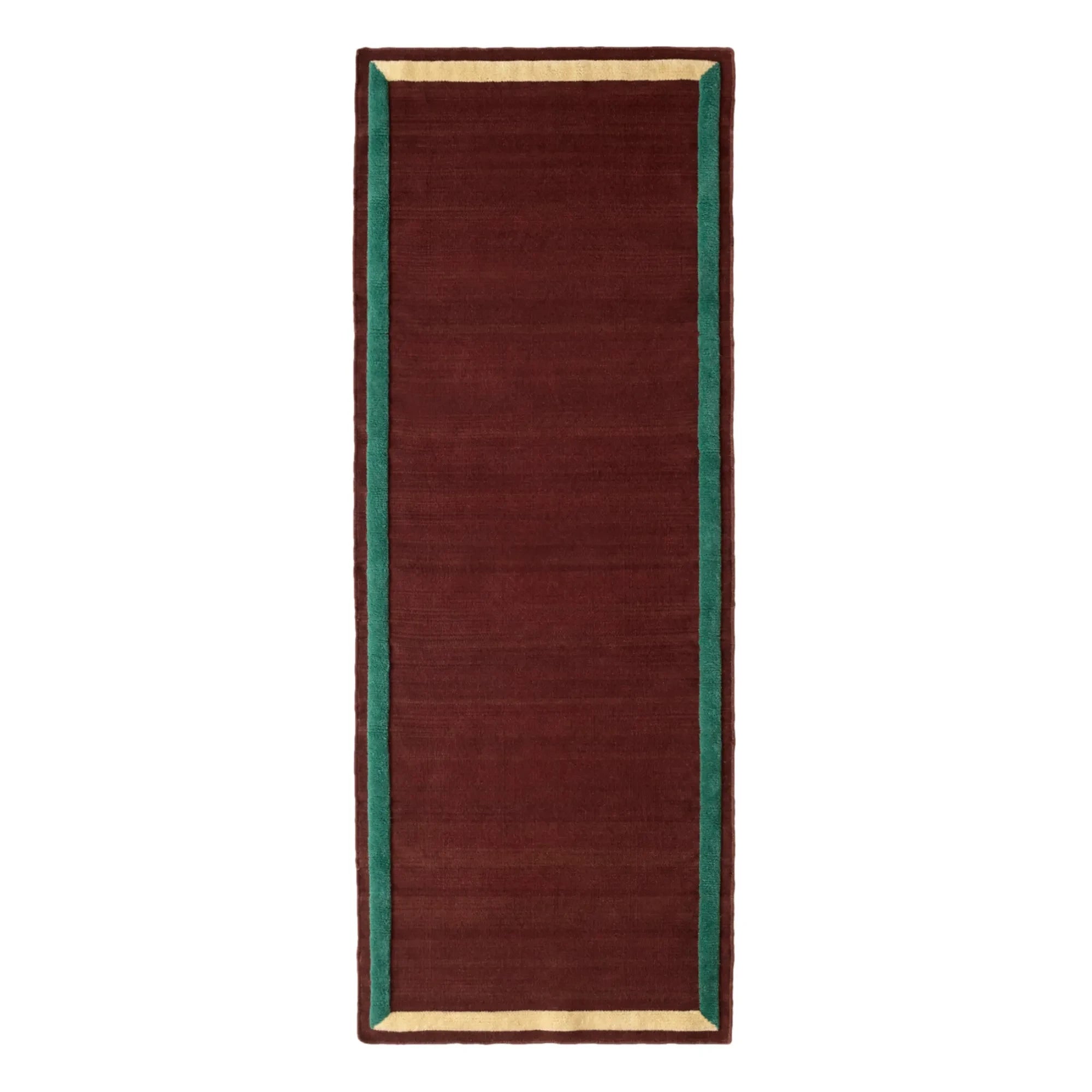 & Tradition - Framed Rug | Burgundy