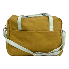 La Cerise Sur Le Gâteau - Iona Organic Cotton Travel Bag | Gold