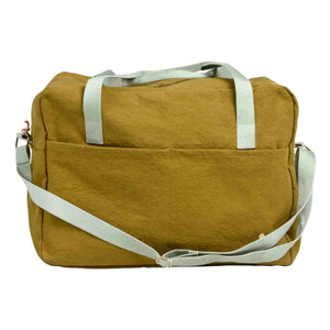 La Cerise Sur Le Gâteau - Iona Organic Cotton Travel Bag | Gold
