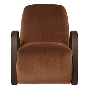 Ferm Living - Buur Velvet Armchair | Brown