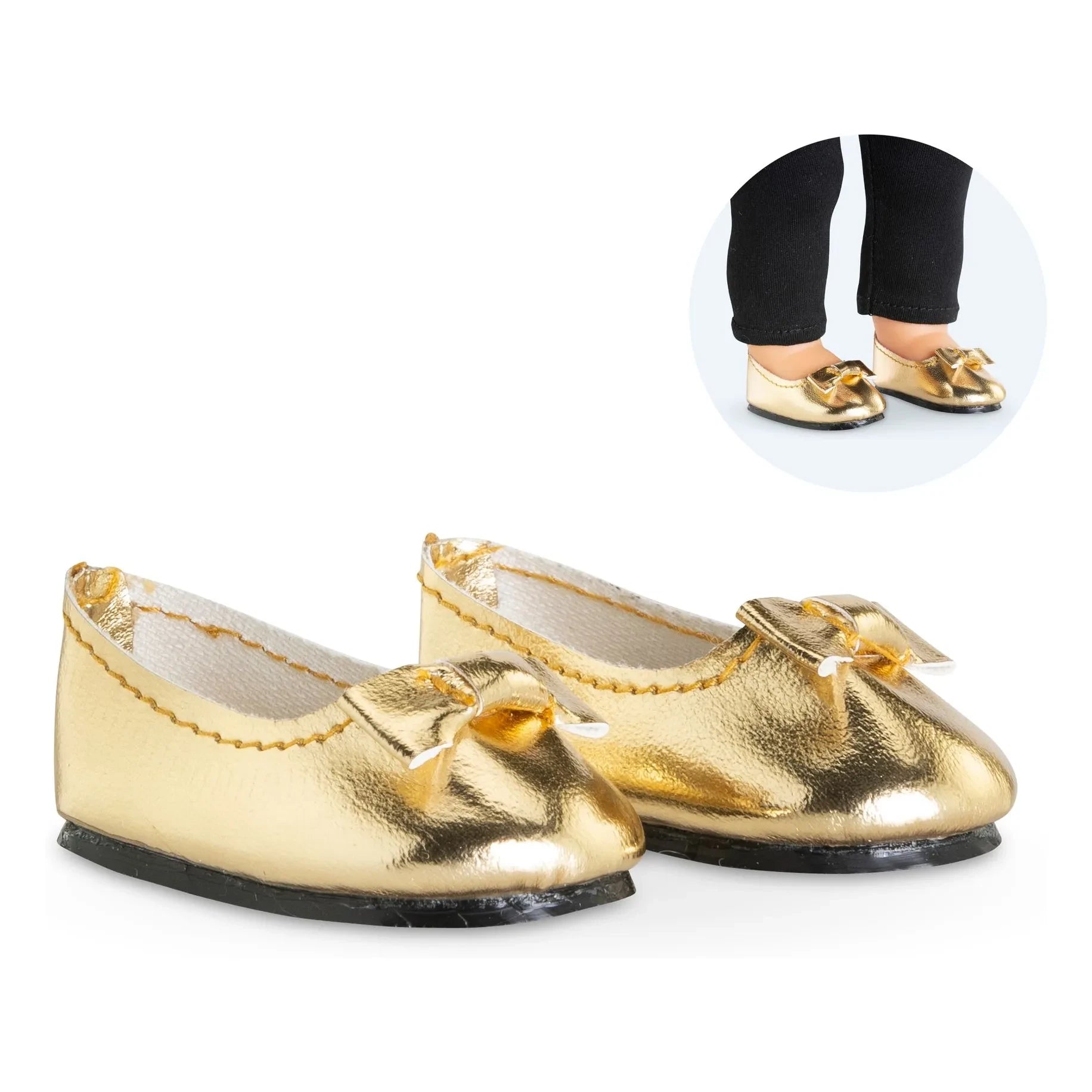 Corolle - 36 cm Doll with Gold Ballerinas | Gold