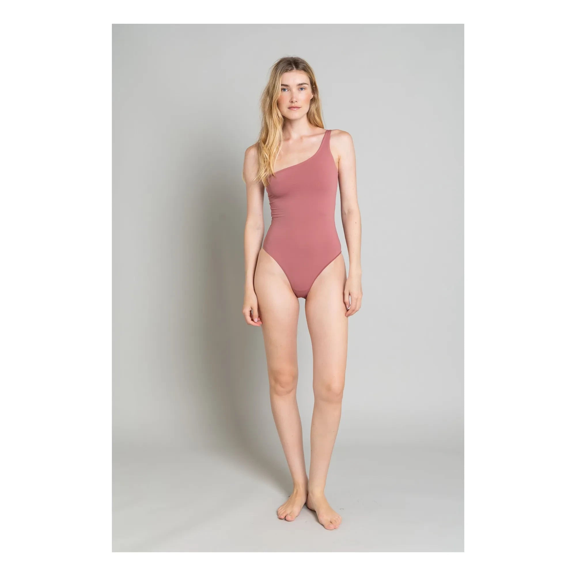 Smallable Woman - Janet Asymmetric One-Piece Swimsuit | Plum