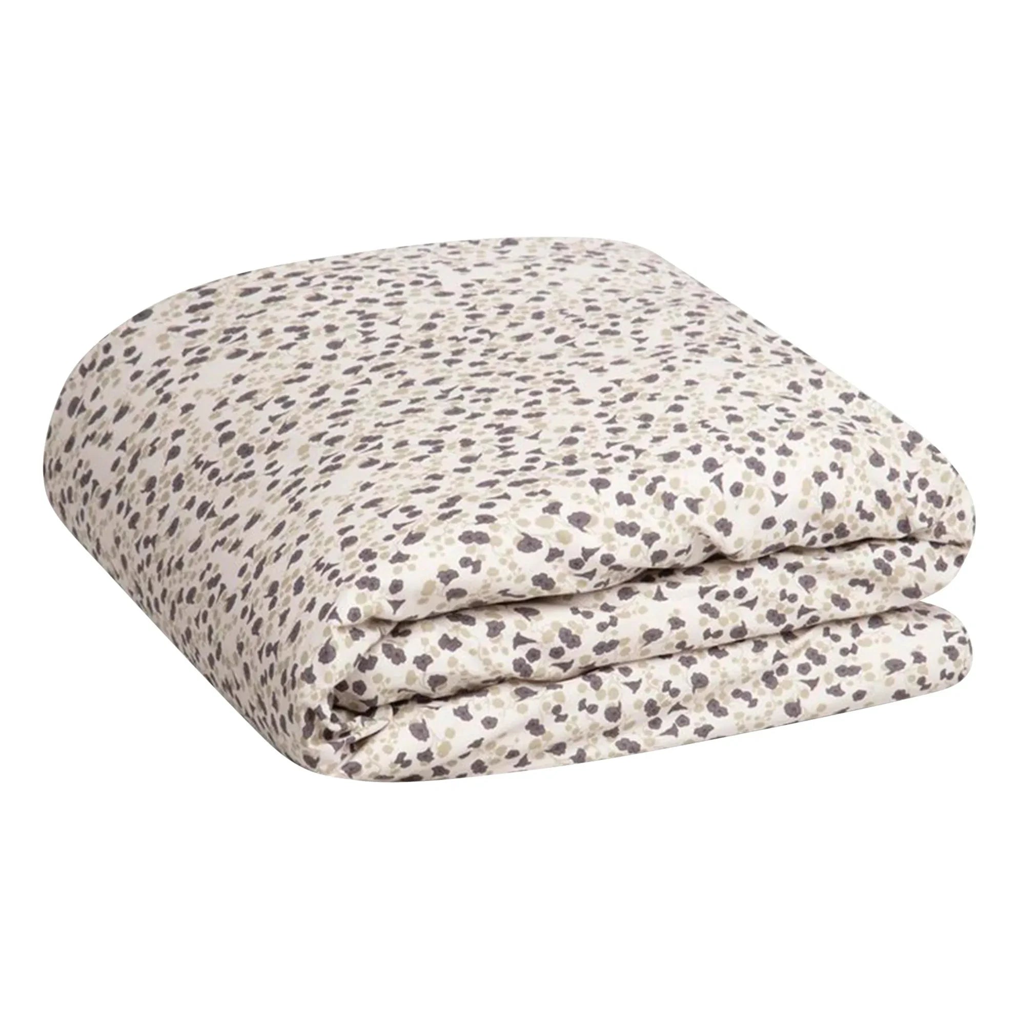 garbo&friends - Imperial Cress Pamuklu Percale Nevresim Kılıfı | Gri