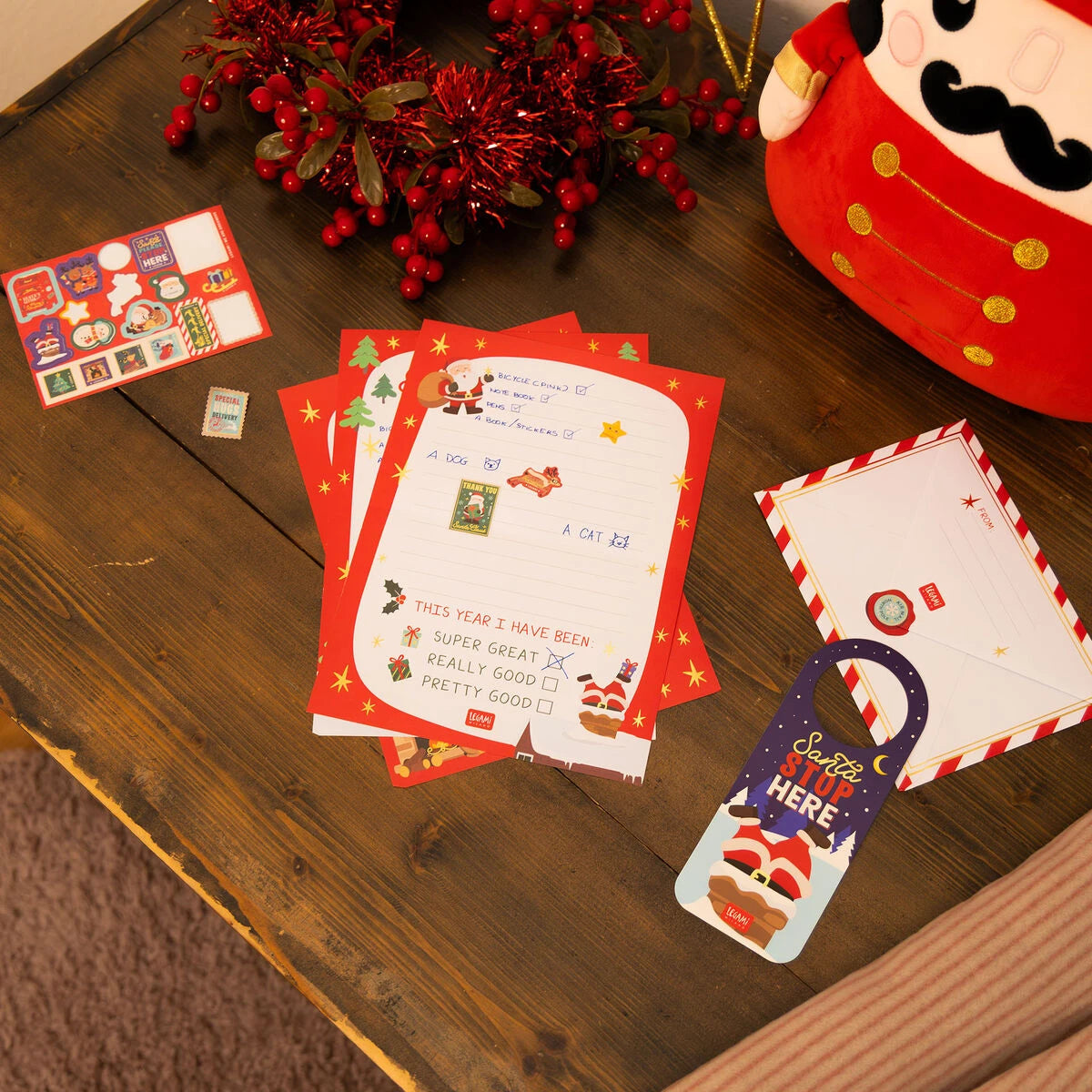 Legami - Santa Claus Letter Kit