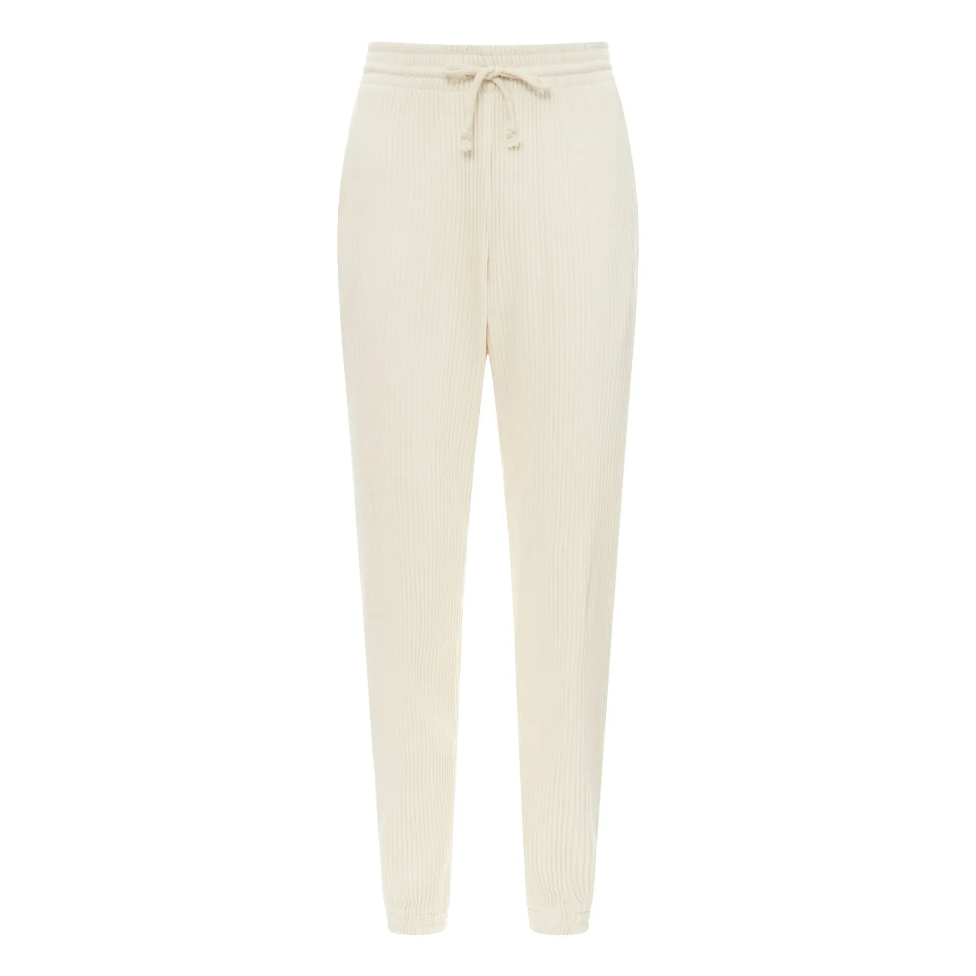 Baserange - Ribbed Sweatpants | Off-white