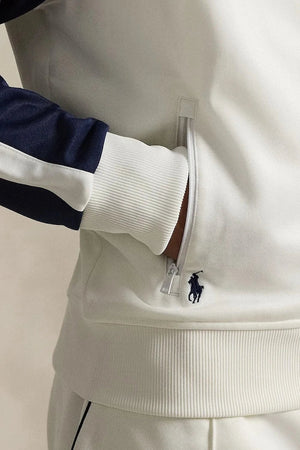 Polo Ralph Lauren erkek pamuklu fermuarlı sweatshirt Wimbledon
