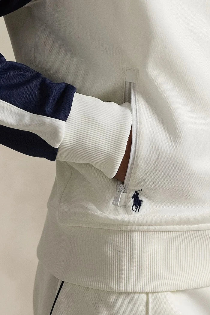 Polo Ralph Lauren erkek pamuklu fermuarlı sweatshirt Wimbledon