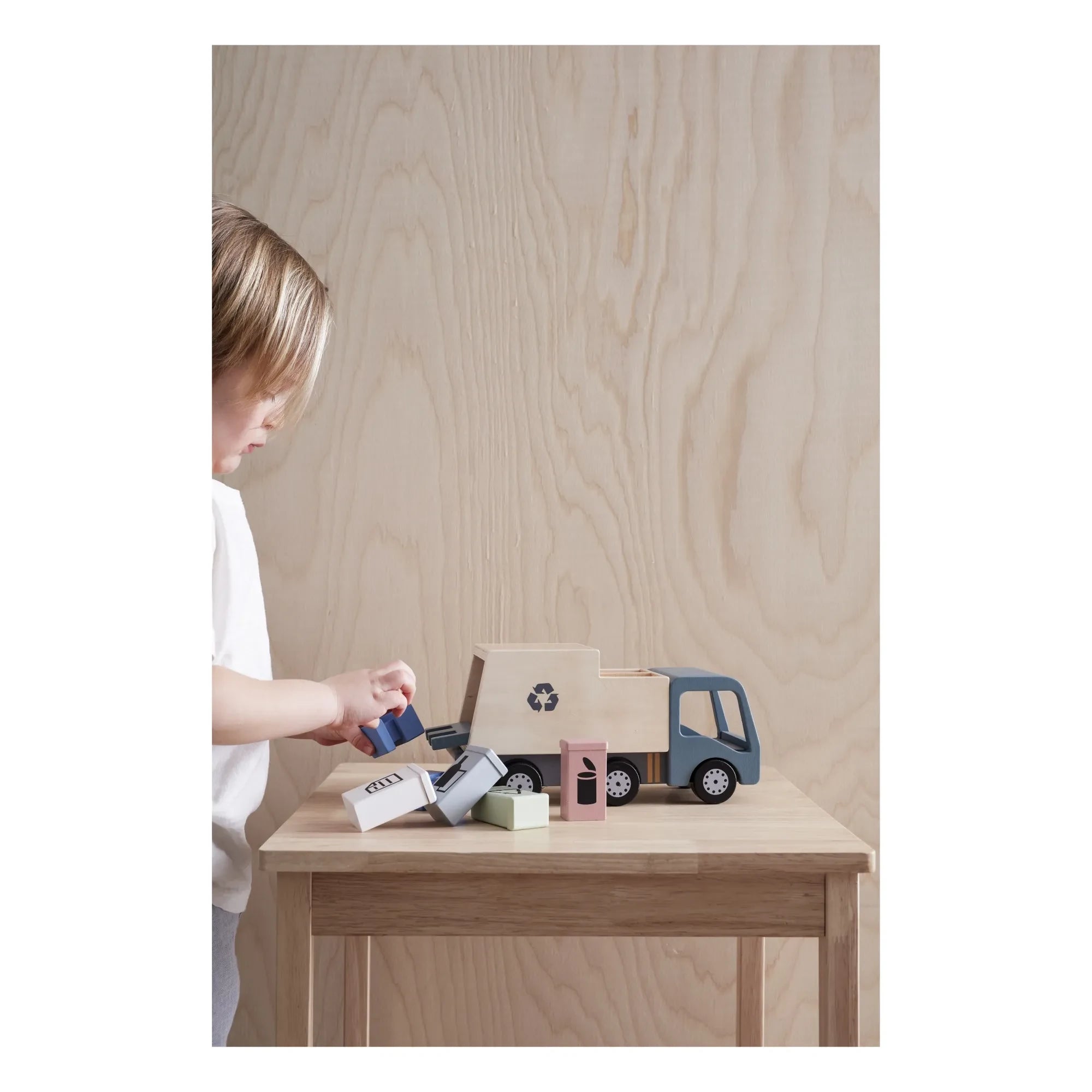Kid's Concept - Wooden Dump Truck Toy