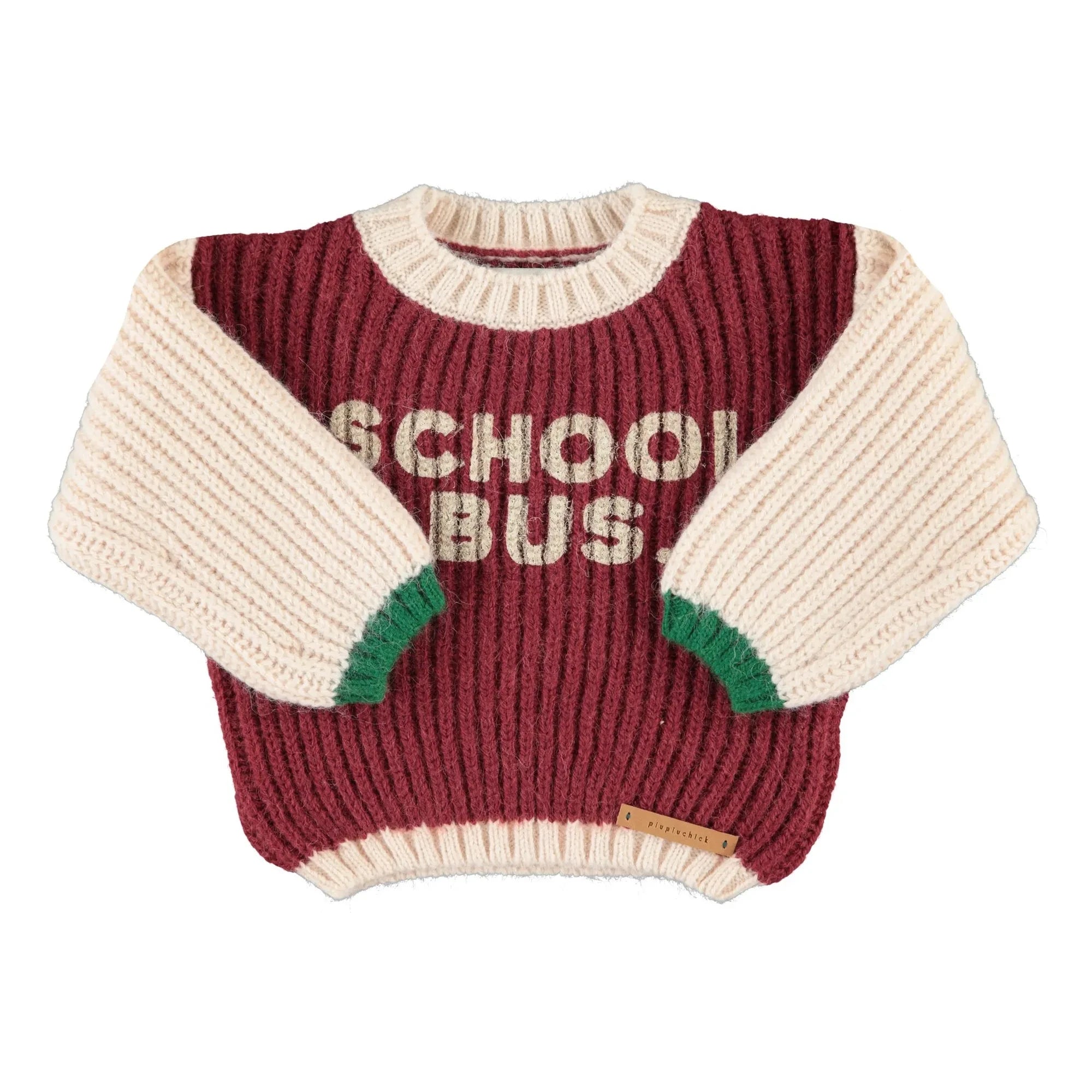 Piupiuchick - Pull Okul Çantası | Bordo