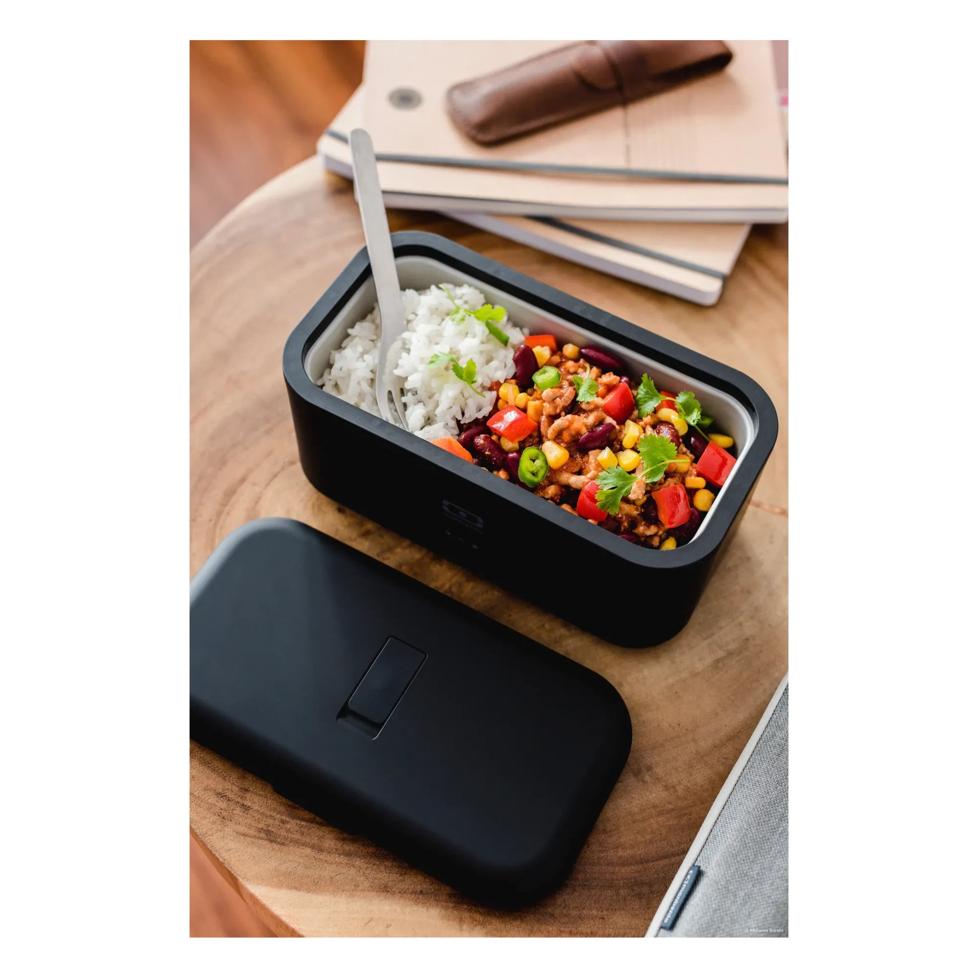 Monbento - Isıtmalı Bento MB Isıtıcı | Siyah