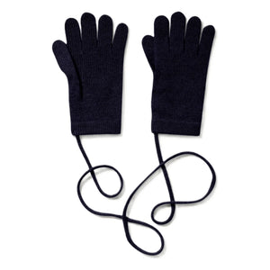 Bompard - Cashmere Gloves | Navy Blue