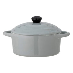 Bloomingville - Stoneware Serving Plate | Grey