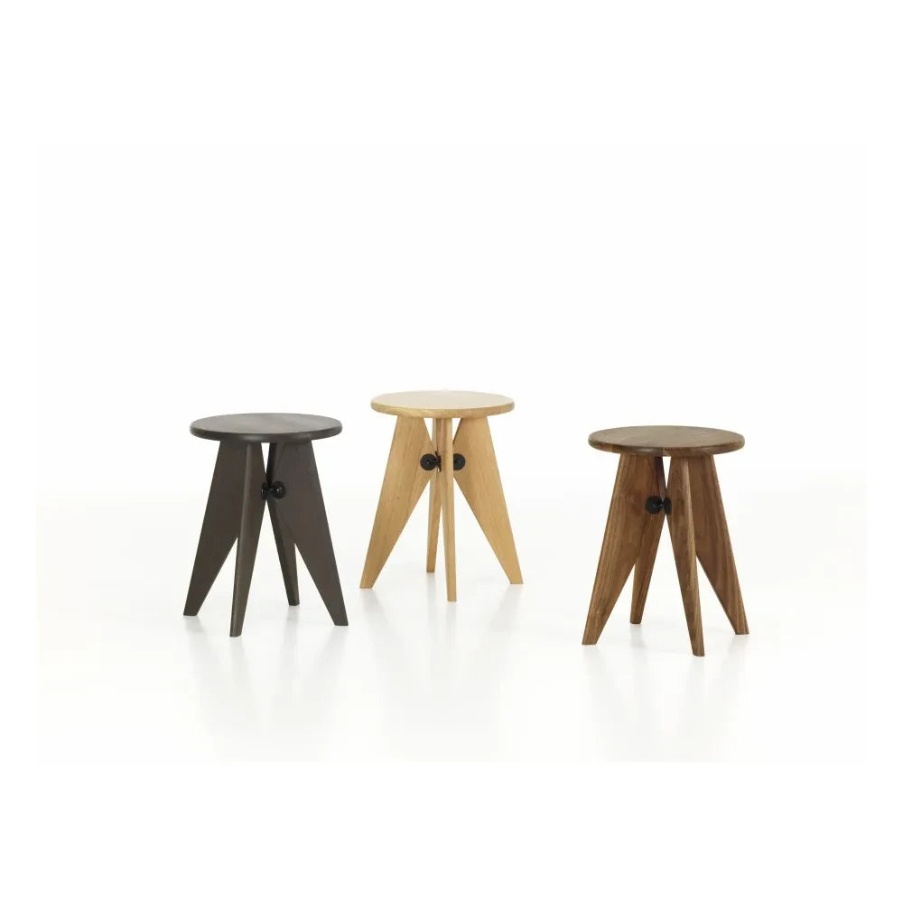 Vitra - Wooden Stool | Walnut
