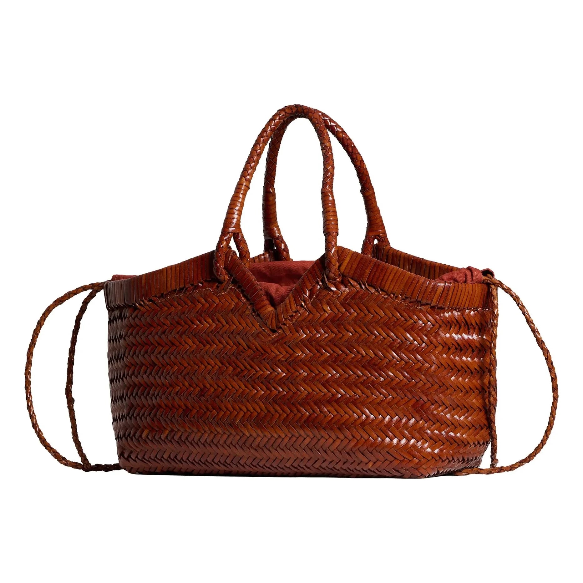 Vipera - Crudelia Leather Tote | Cognac