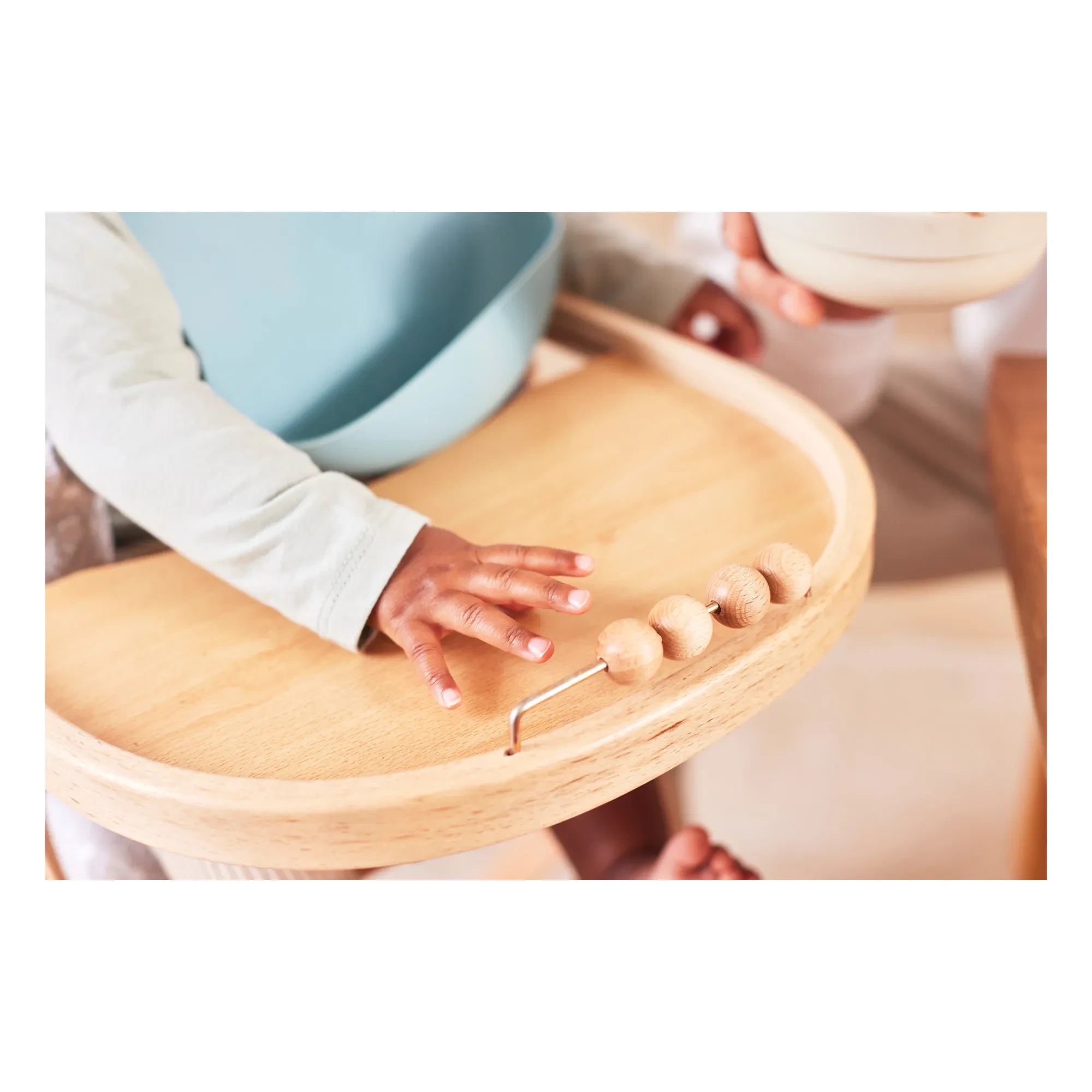 Combelle - Sarah Extra Foldable High Chair | Gray Blue