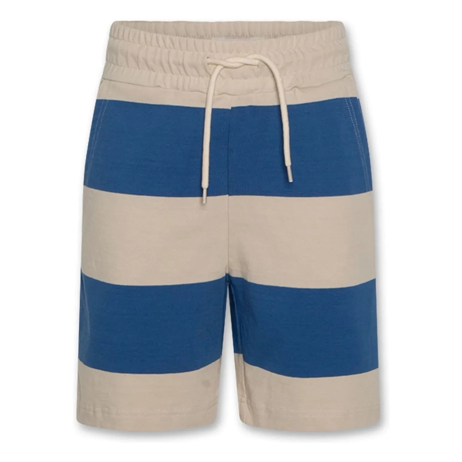 AO76 - Eliot Striped Recycled Cotton Shorts | Blue