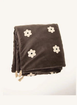 Olsson & Jensen - Daisy Velvet Duvet | Brown