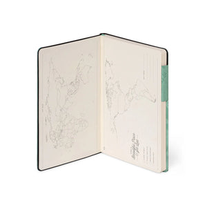 Legami - Lined Defter ile Monochrome Yumuşak Kılıf - Botanic Garden - My Defter