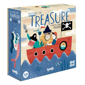 Londji - Discover The Treasure Puzzle Cover - 40 Pieces