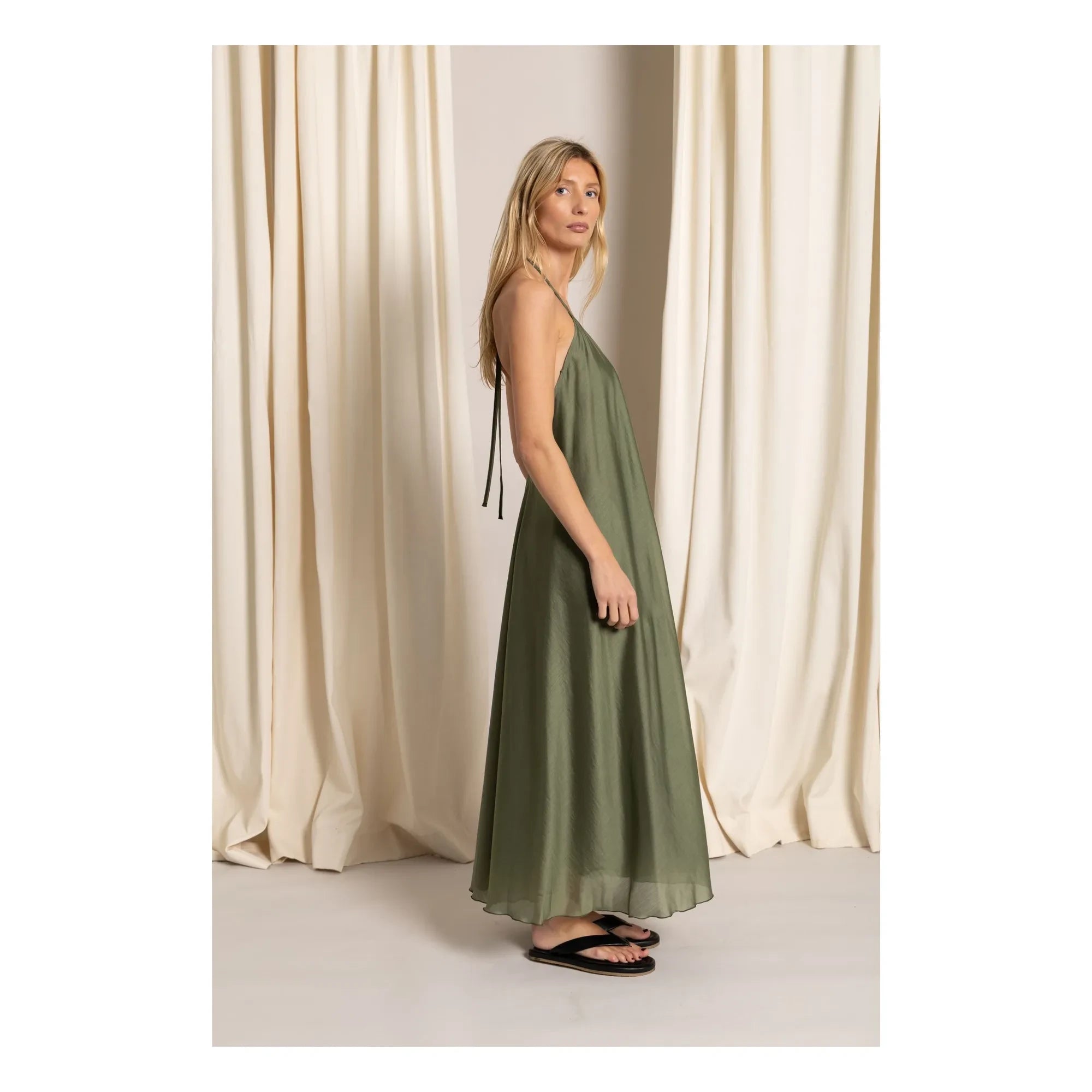 Smallable Woman - Megane Wide Dress | Khaki