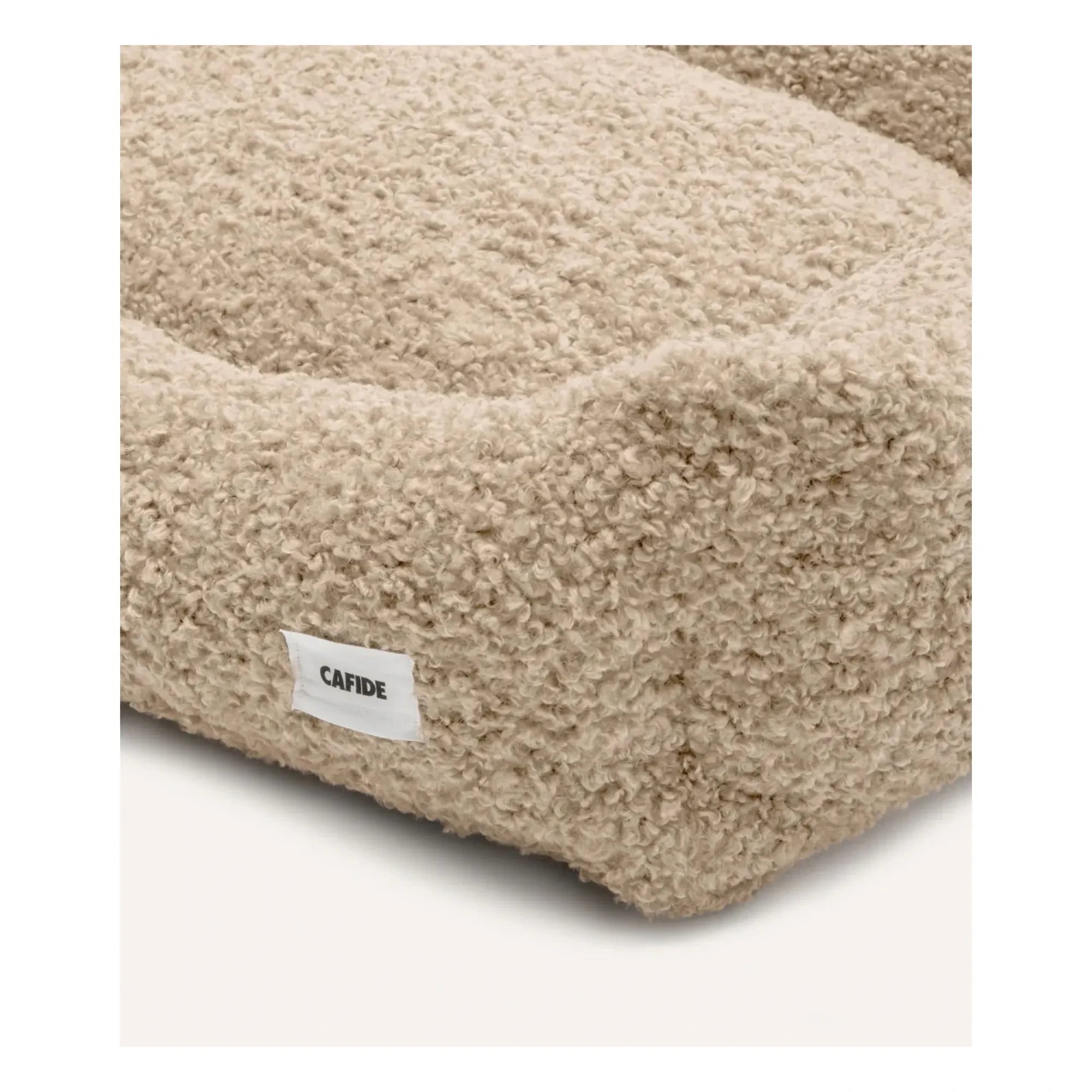 Cafide - Snozy Dog Towel Bed | Beige