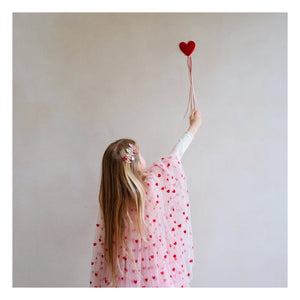 Mimi & Lula - Heart Magic Wand | Red