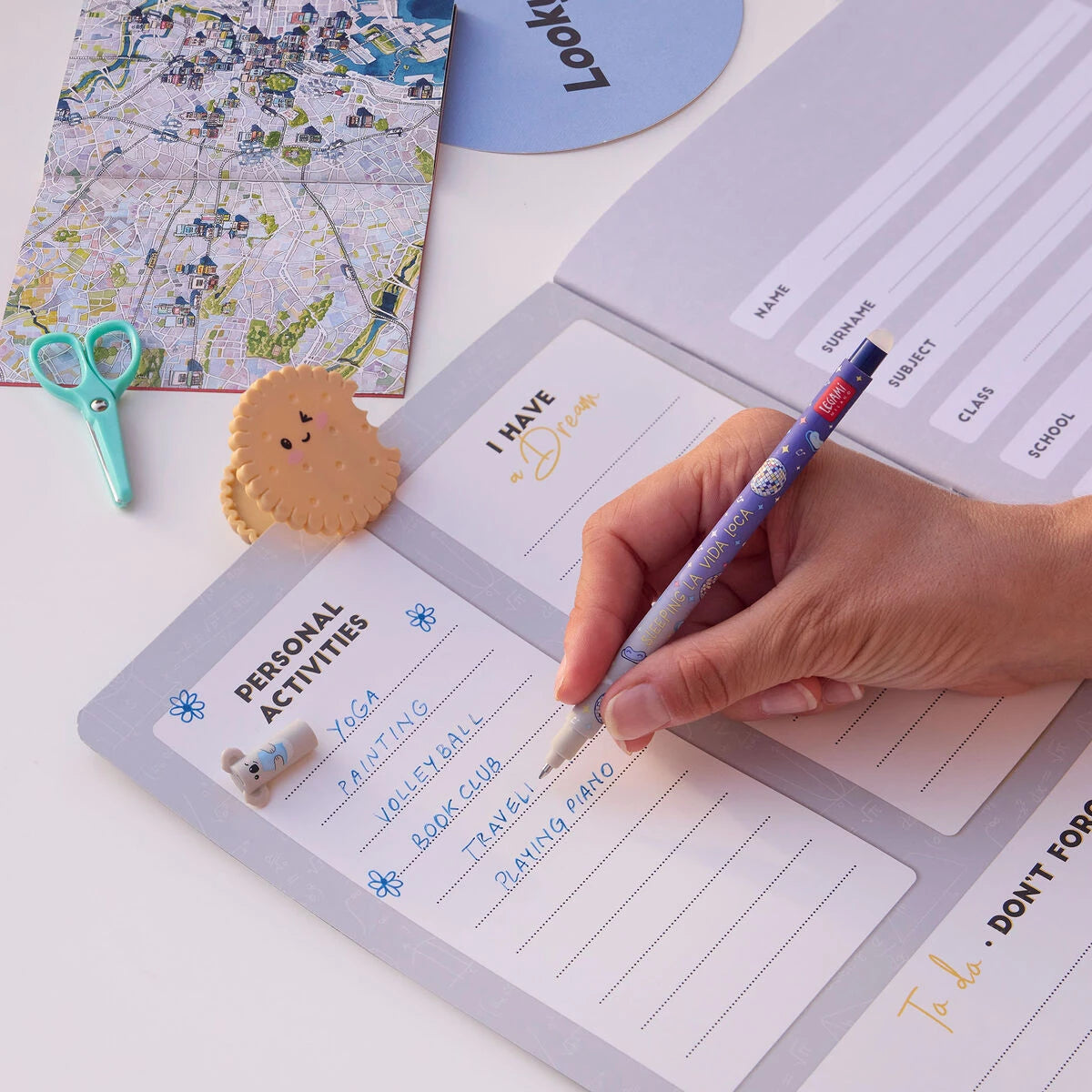 Legami - Crazy Sleep Koala Erasable Pen