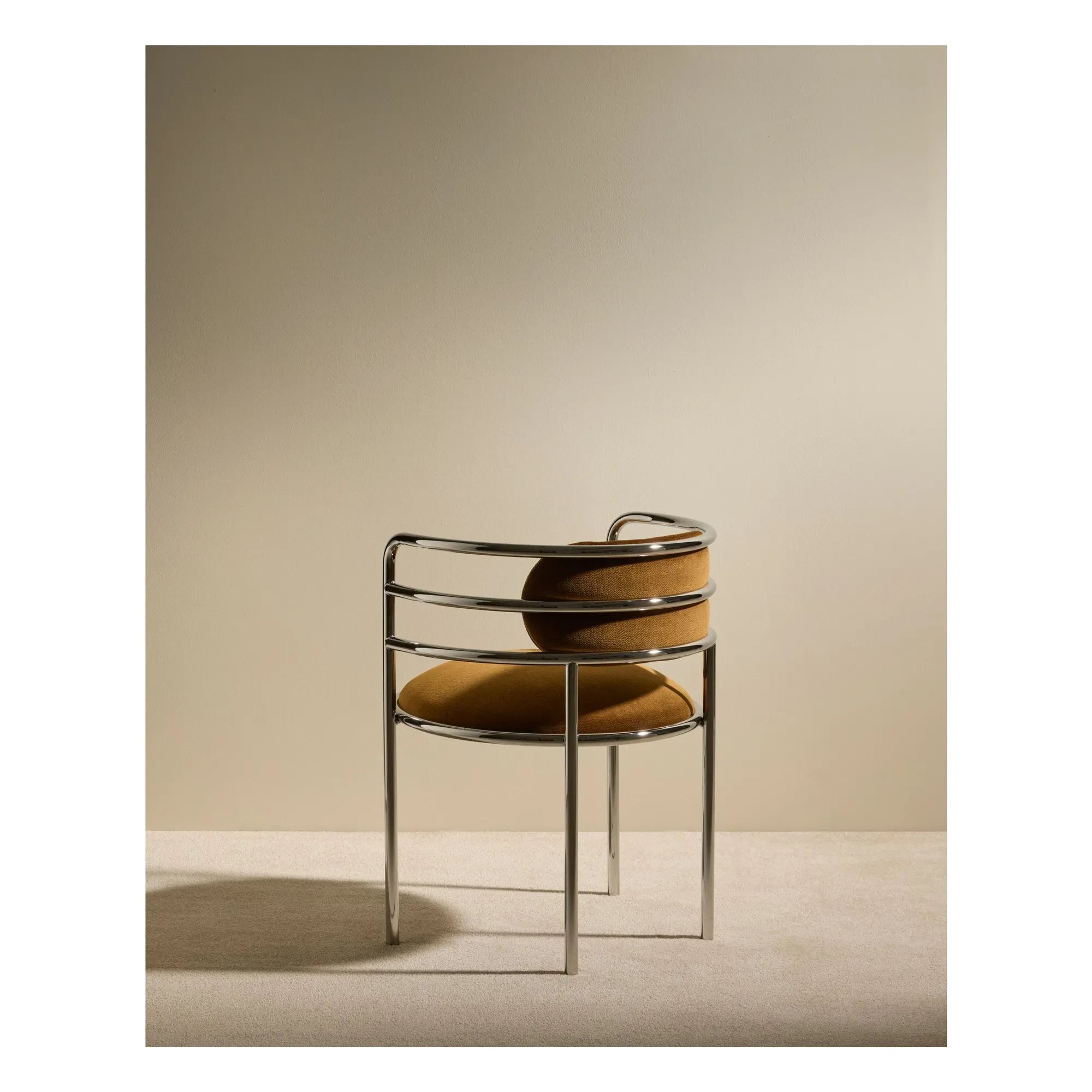 Maison Sarah Lavoine - Moon Velvet Chrome Chair | Havana