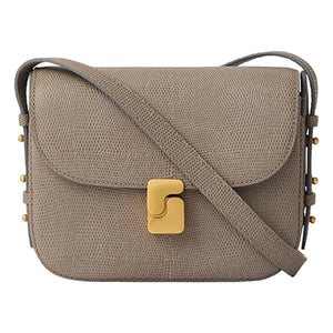 Soeur - Bellissima Mini Leather Bag | Gray