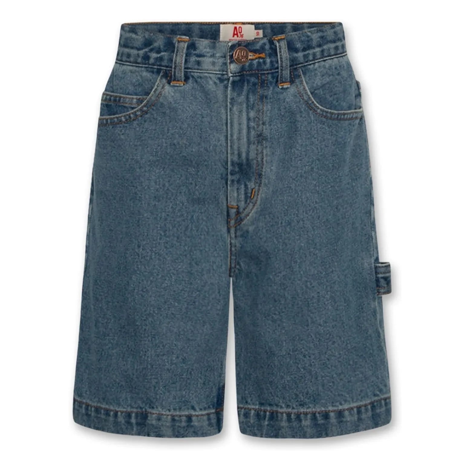 AO76 - Fred Denim Şort | Mavi