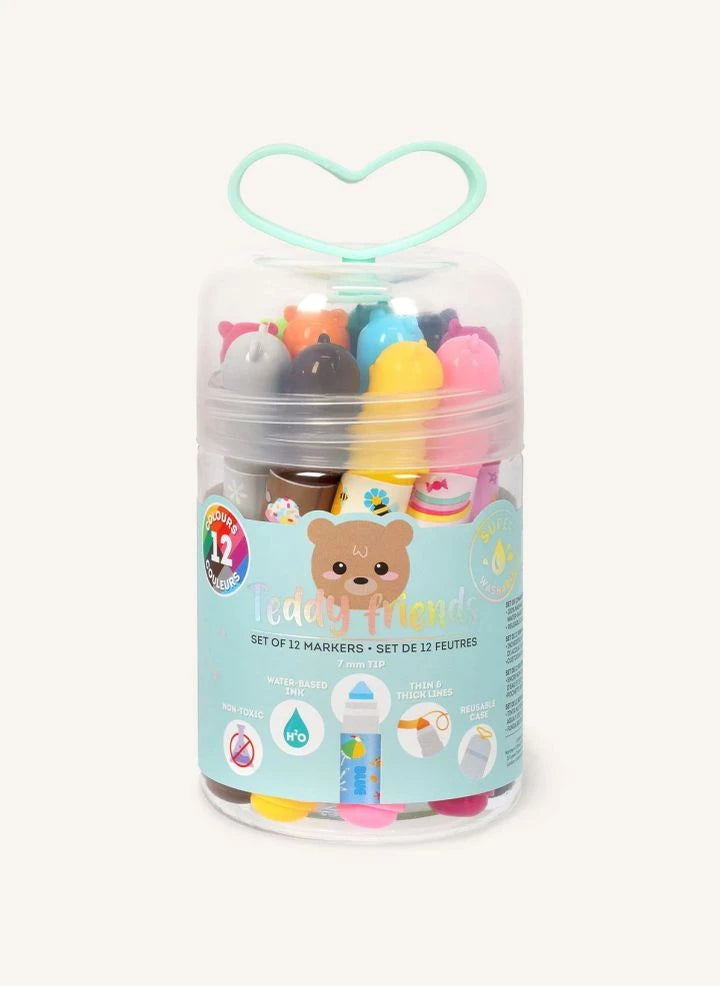 Legami - 12-Piece Teddy Bear Pen Set