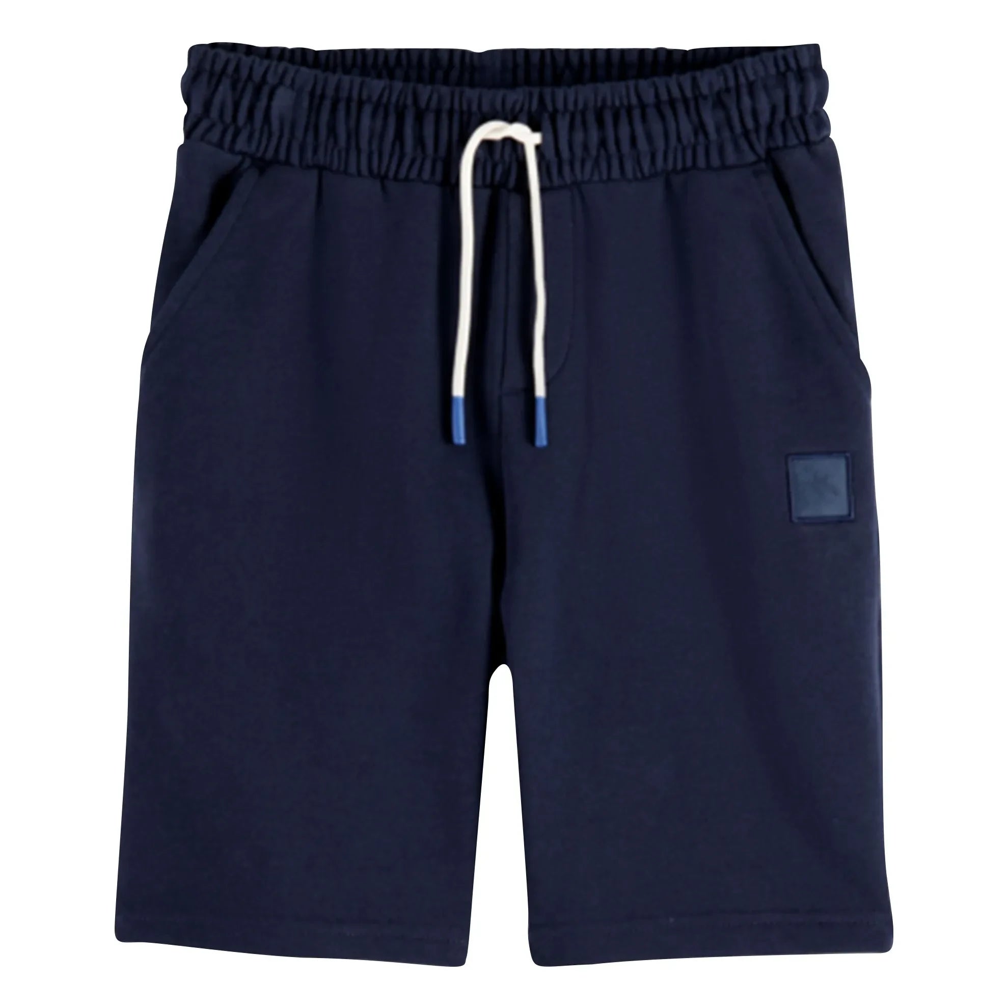 Scotch & Soda - Jogger Shorts with Logo Badge | Navy Blue