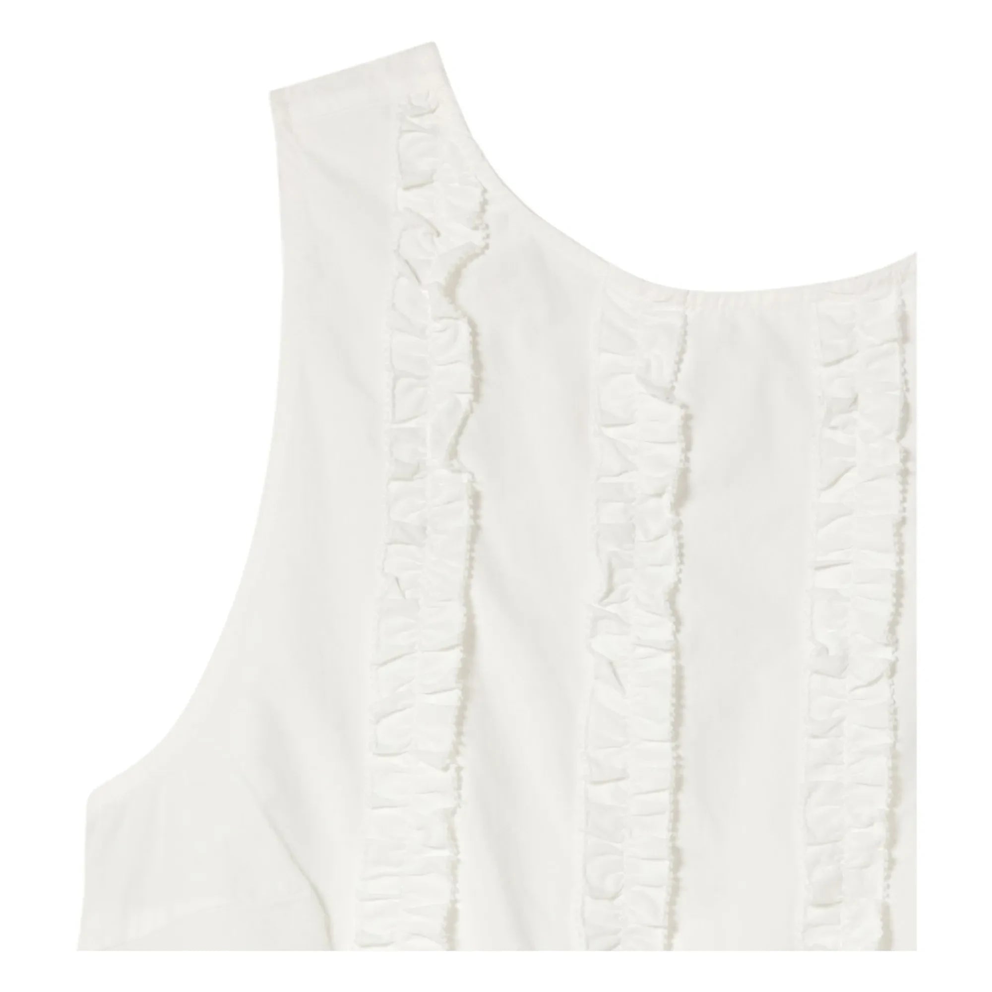 The Tiny Big Sister - Cotton Dress | Off White