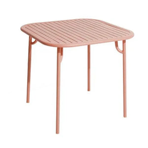 Petite Friture - Square Weekend Side Table | Blush