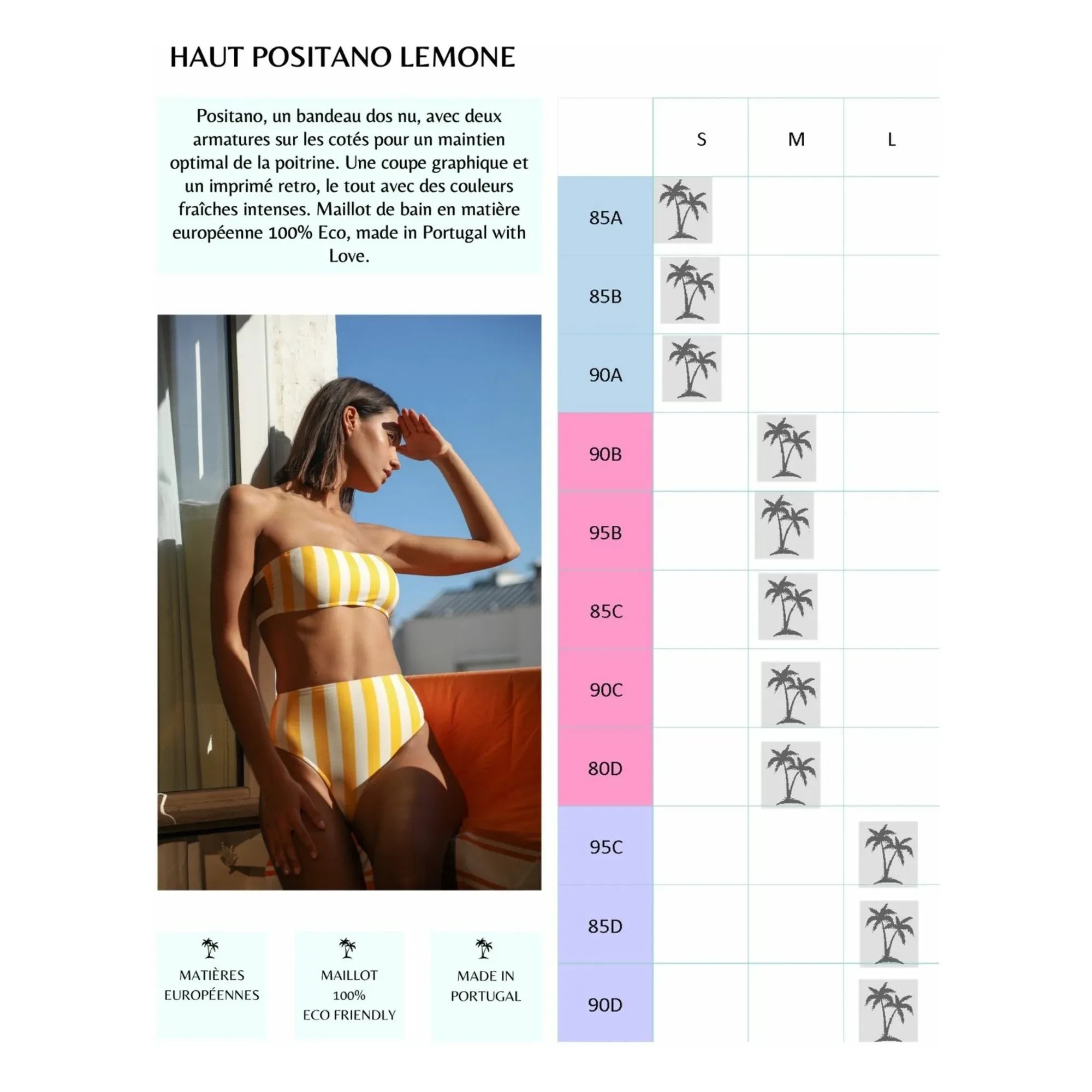 Fresh & Salt - Positano Jersey Top Recycled Fibers | Yellow