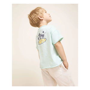 Búho - Surfer T-Shirt Organic Cotton | Aqua