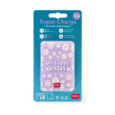 Legami - Portable Power Bank Daisy - My Super Power
