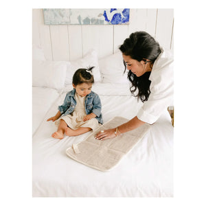 Adorna - Linen Travel Changing Mat