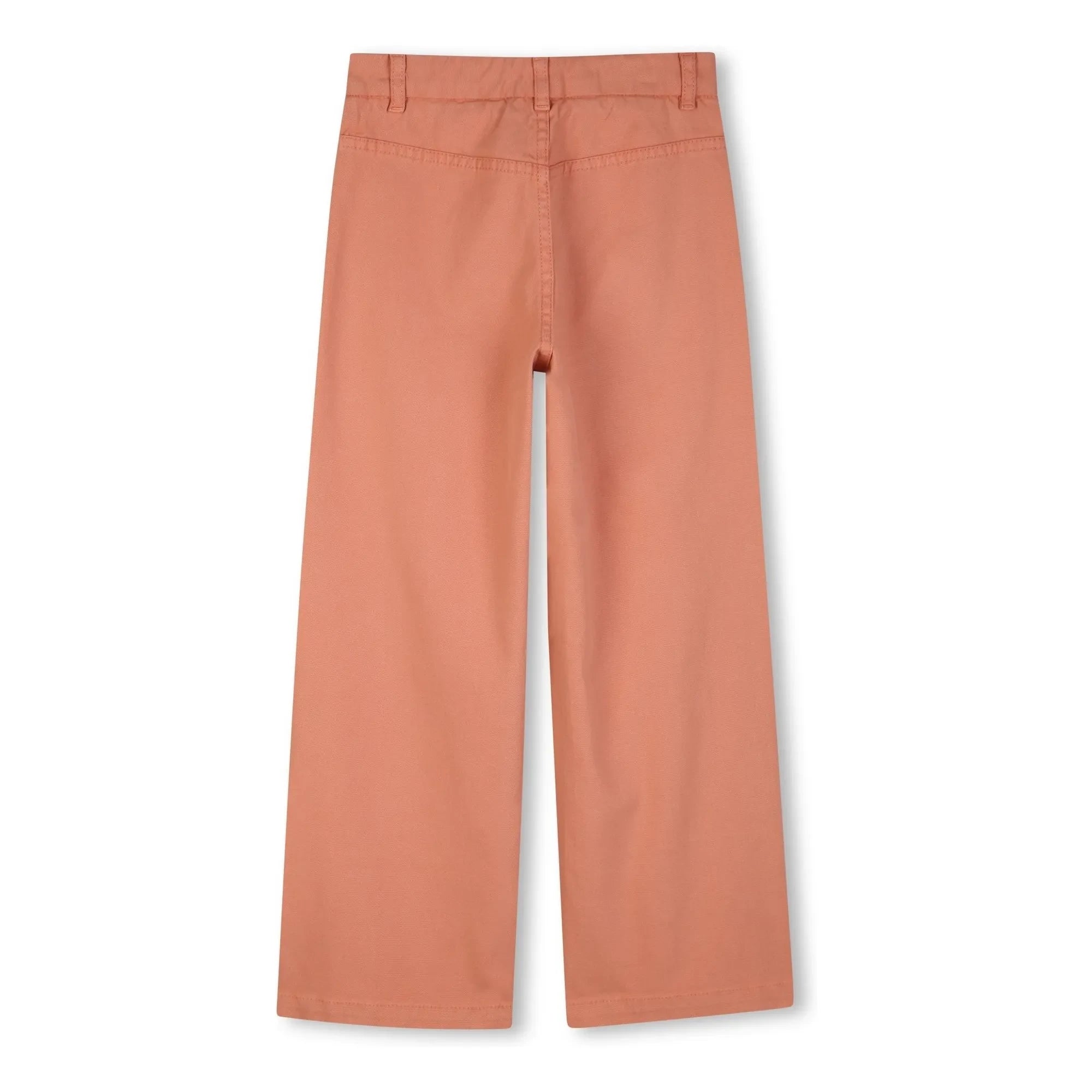 Chloé - Organic Cotton Linen Pants | Coral